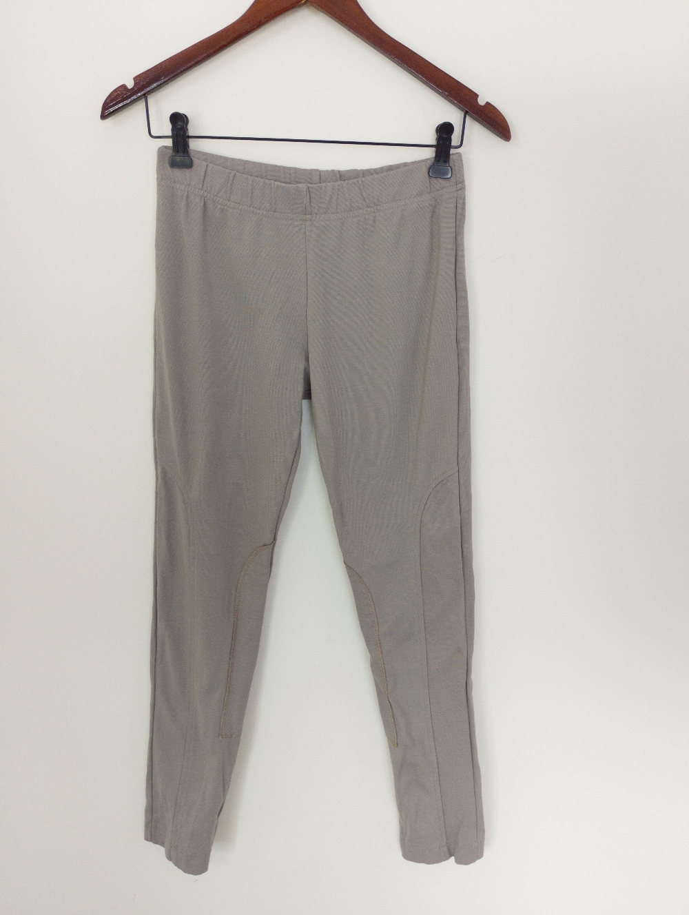 Frederick Ian Neutral Knit Equestrian Skinny Pants Size US 6